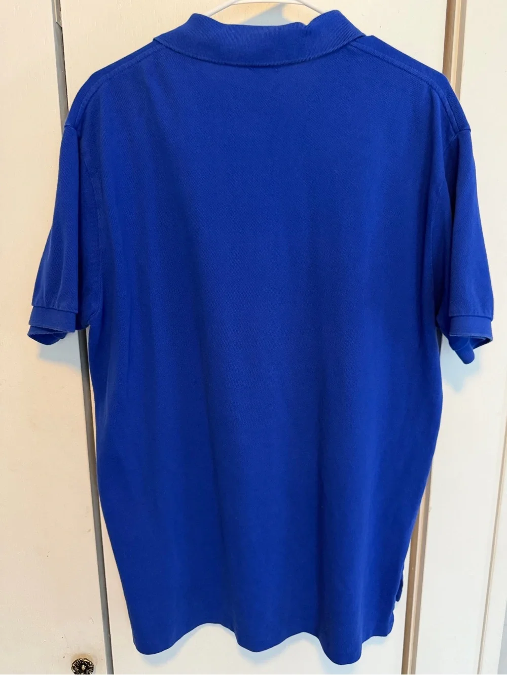 Ralph Lauren Polo Shirt in Royal Blue with Orange Pony